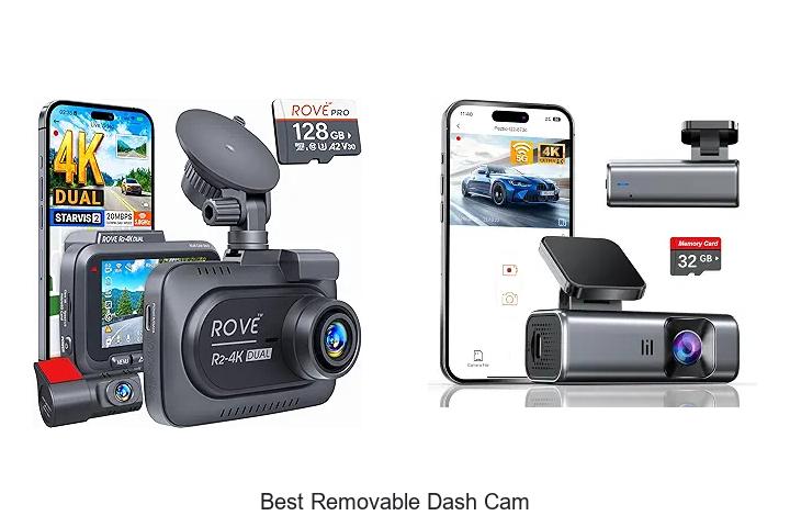 Top 12 Best Removable Dash Cam You Can’t Miss Today!