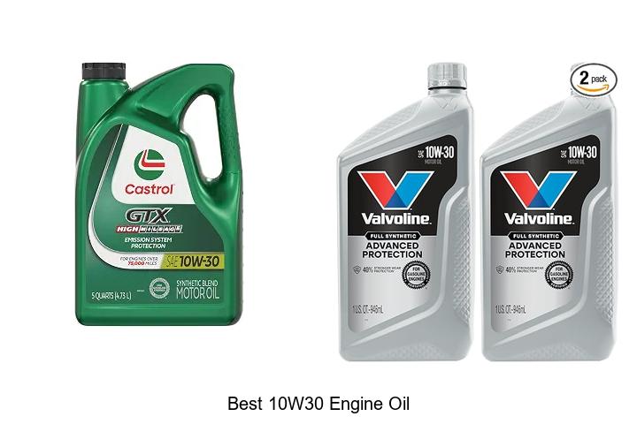 Top 12 Best 10W30 Engine Oil You Can’t Miss Today