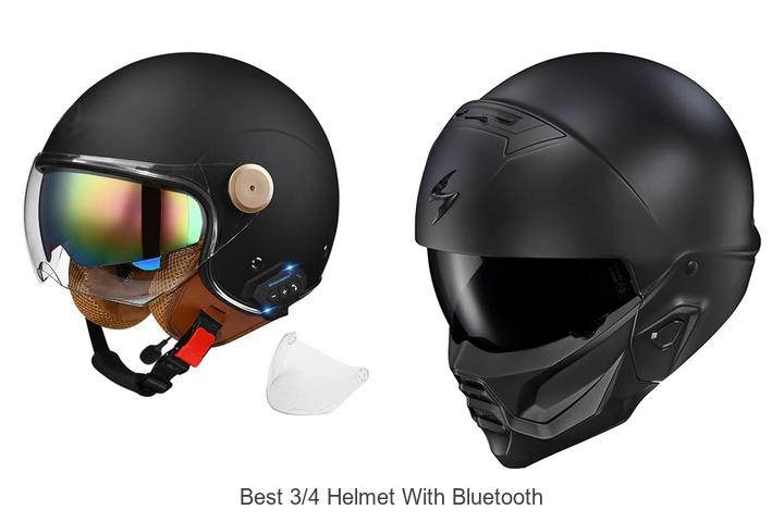 Top 15 Best 3/4 Helmet With Bluetooth You Need Now