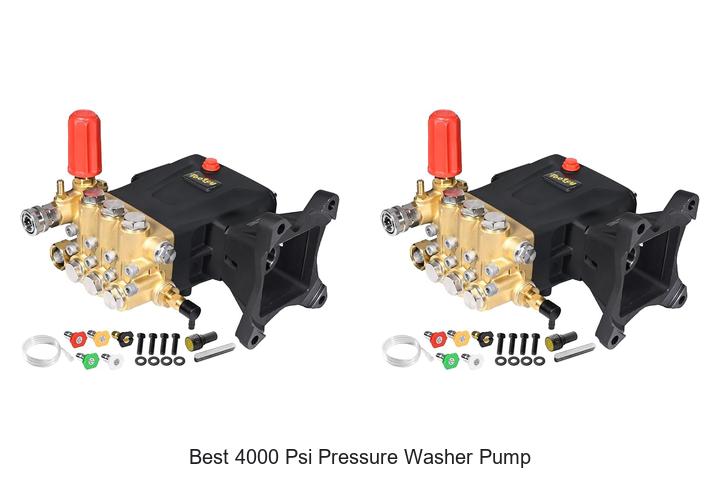 Top 10 Best 4000 PSI Pressure Washer Pump You Need Now