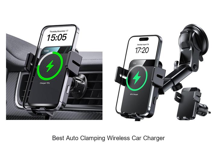 Top 10 Best Auto Clamping Wireless Car Charger Deals Now!