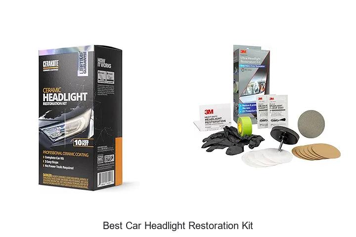 Top 12 Best Car Headlight Restoration Kit That Works Fast