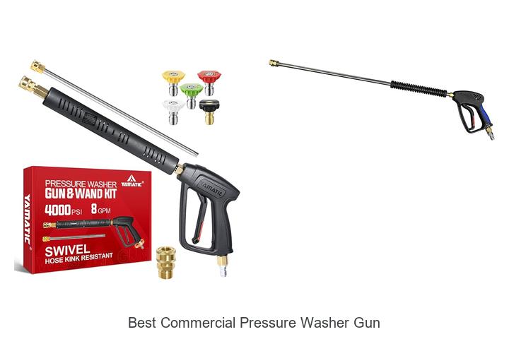 Top 12 Best Commercial Pressure Washer Gun You Need Now