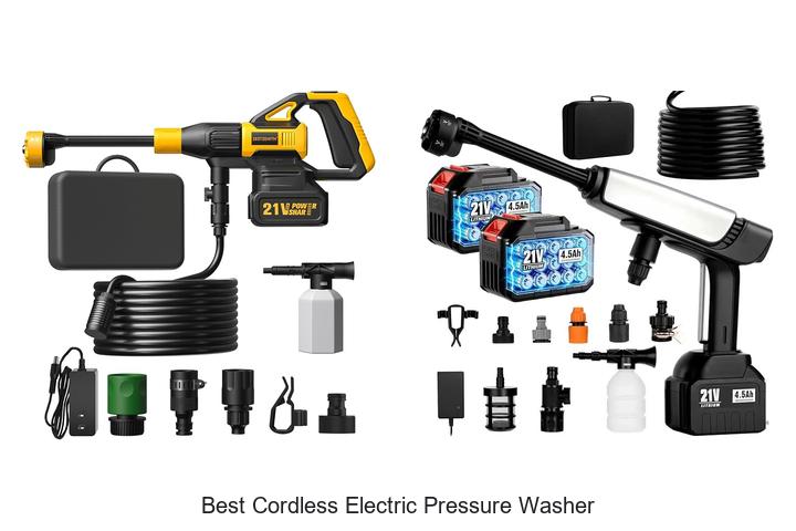Top 15 Best Cordless Electric Pressure Washer You Need Now