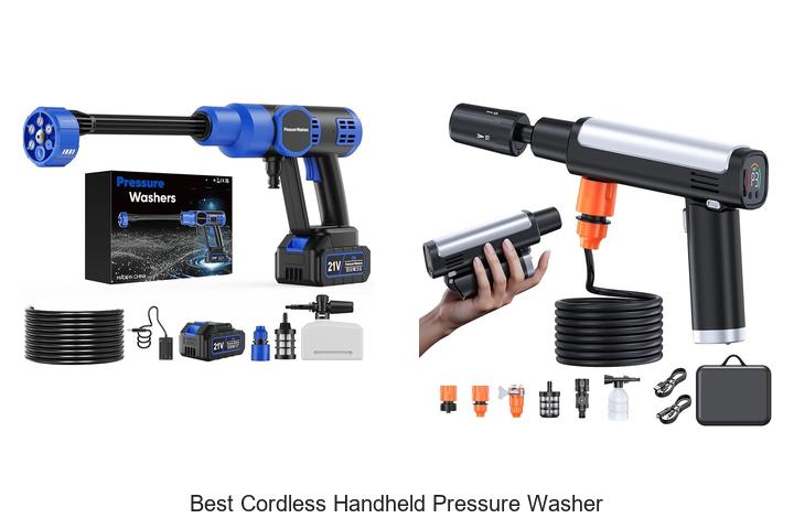 Top 10 Best Cordless Handheld Pressure Washer You Need Now