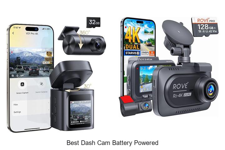 Top 12 Best Dash Cam Battery Powered You Can’t Miss!