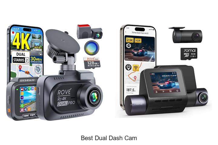 Top 12 Best Dual Dash Cam That Drivers Swear By!