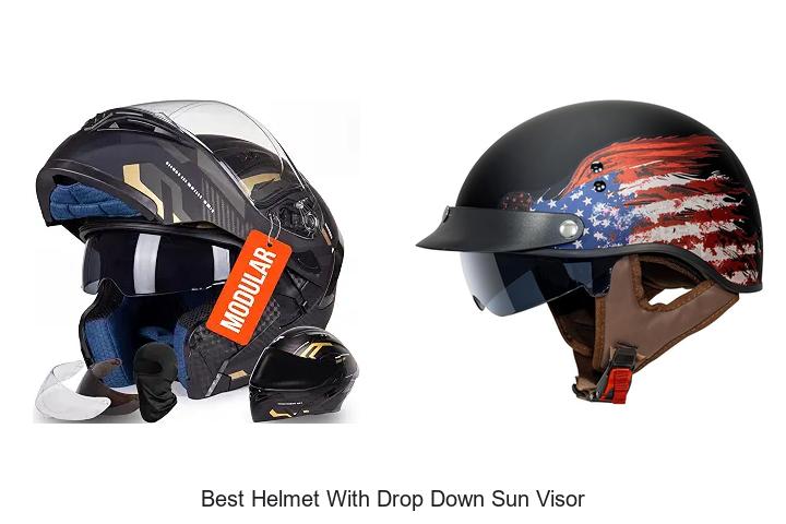 Top 15 Best Helmet With Drop Down Sun Visor You Need Now