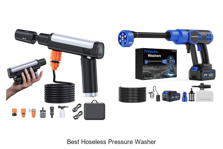 Top 10 Best Hoseless Pressure Washer That Will Blow You Away