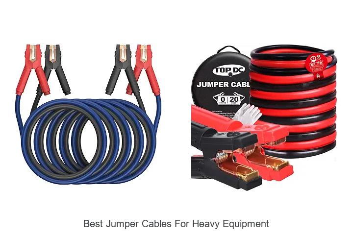Top 15 Best Jumper Cables For Heavy Equipment You Need Now
