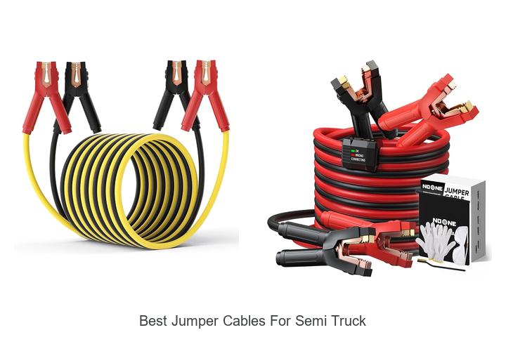 Top 10 Best Jumper Cables for Semi Truck That WOW