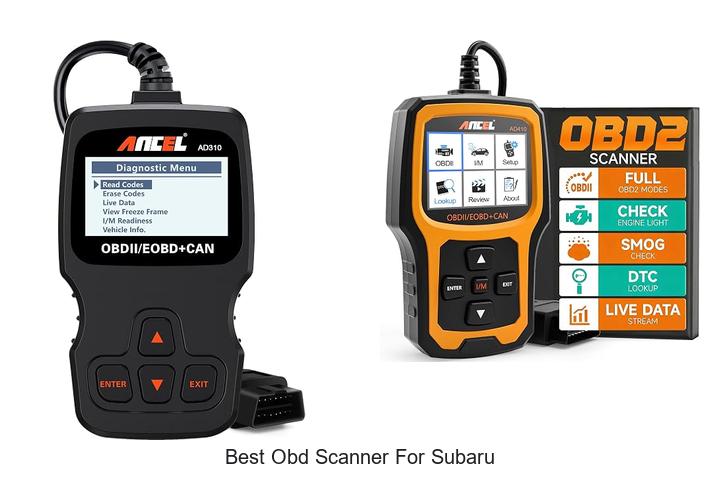 Top 12 Best OBD Scanner For Subaru You Can’t Miss!