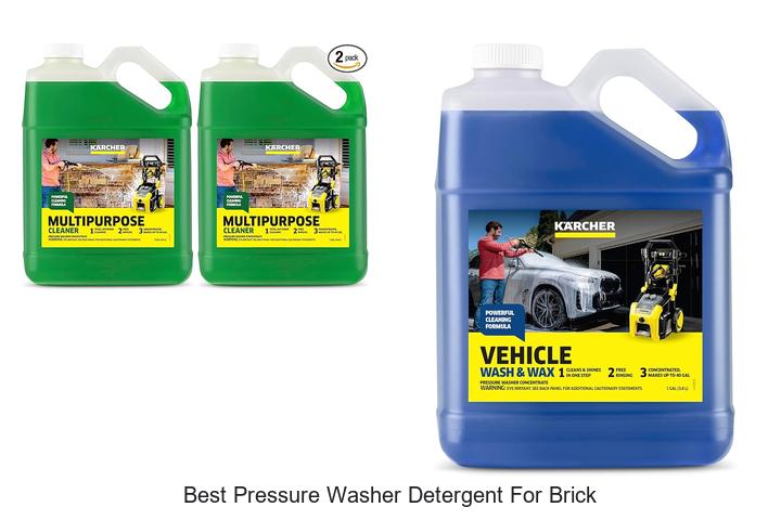 Top 10 Best Pressure Washer Detergent for Brick That Works!