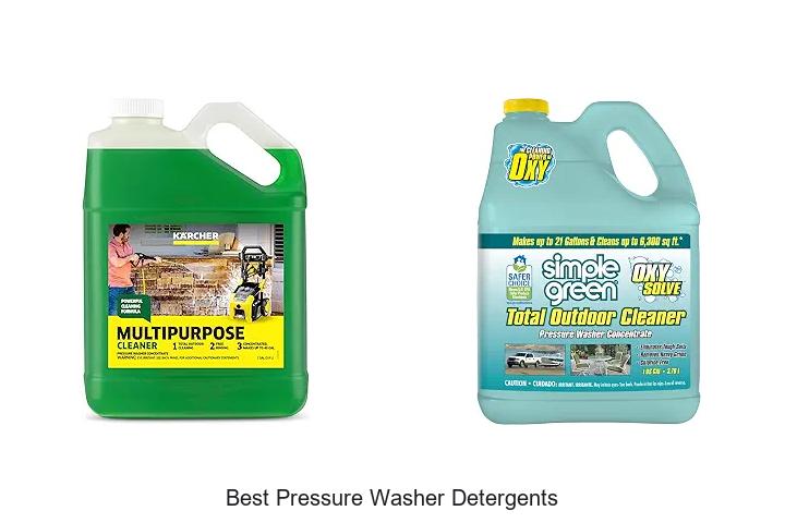 Top 12 Best Pressure Washer Detergents You Can’t Miss!