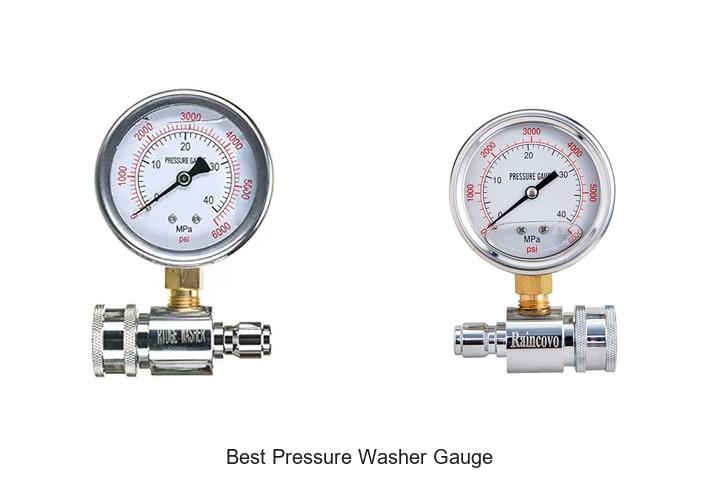 Top 12 Best Pressure Washer Gauge That Will Shock You