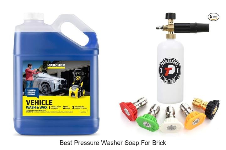 Top 10 Best Pressure Washer Soap for Brick You Need Now