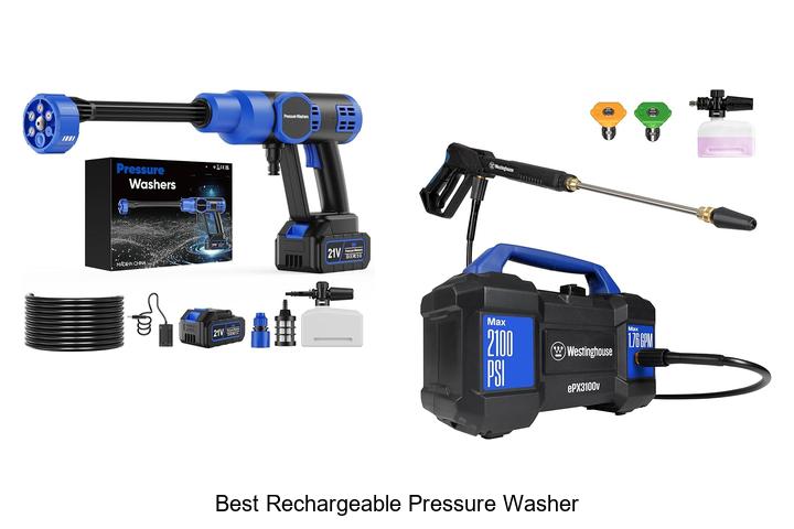 Top 10 Best Rechargeable Pressure Washer You Can’t Miss