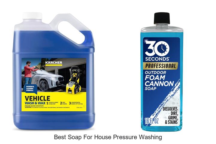 Top 10 Best Soap For House Pressure Washing That Works!