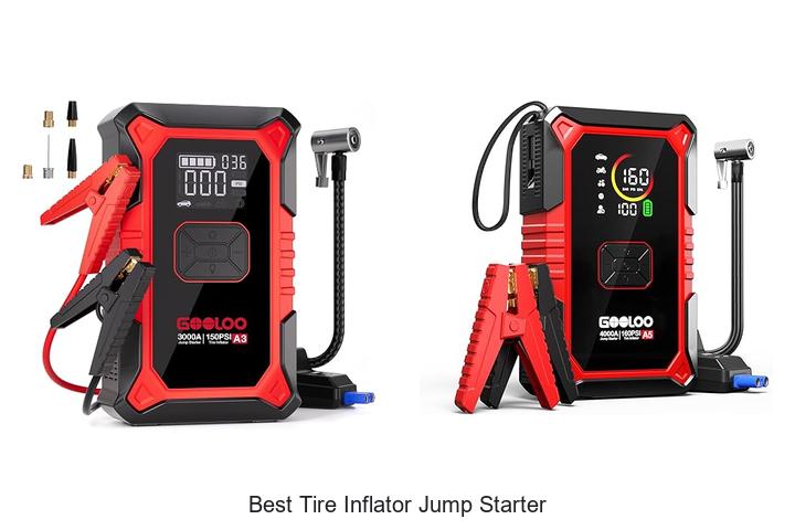 Top 12 Best Tire Inflator Jump Starter You Can’t Miss!