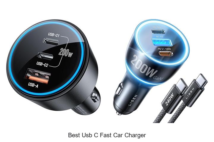 Top 12 Best USB C Fast Car Charger You Can’t Miss Today