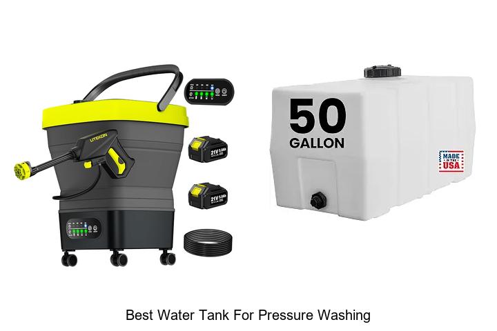 Top 12 Best Water Tank for Pressure Washing You Need Now
