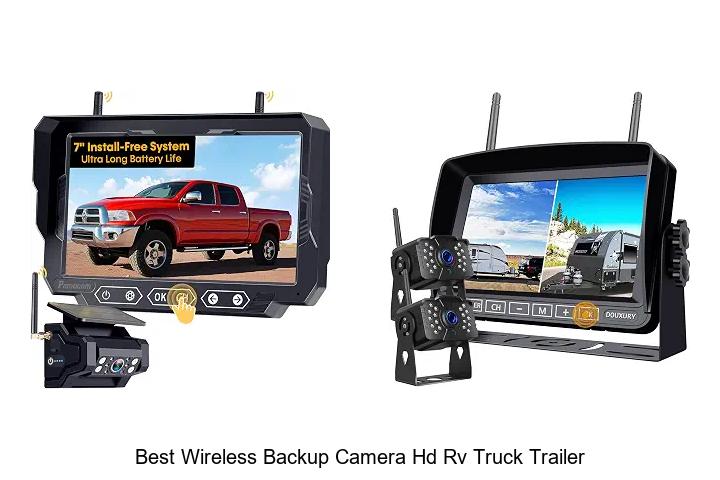 Top 15 Best Wireless Backup Camera HD RV Truck Trailer Picks